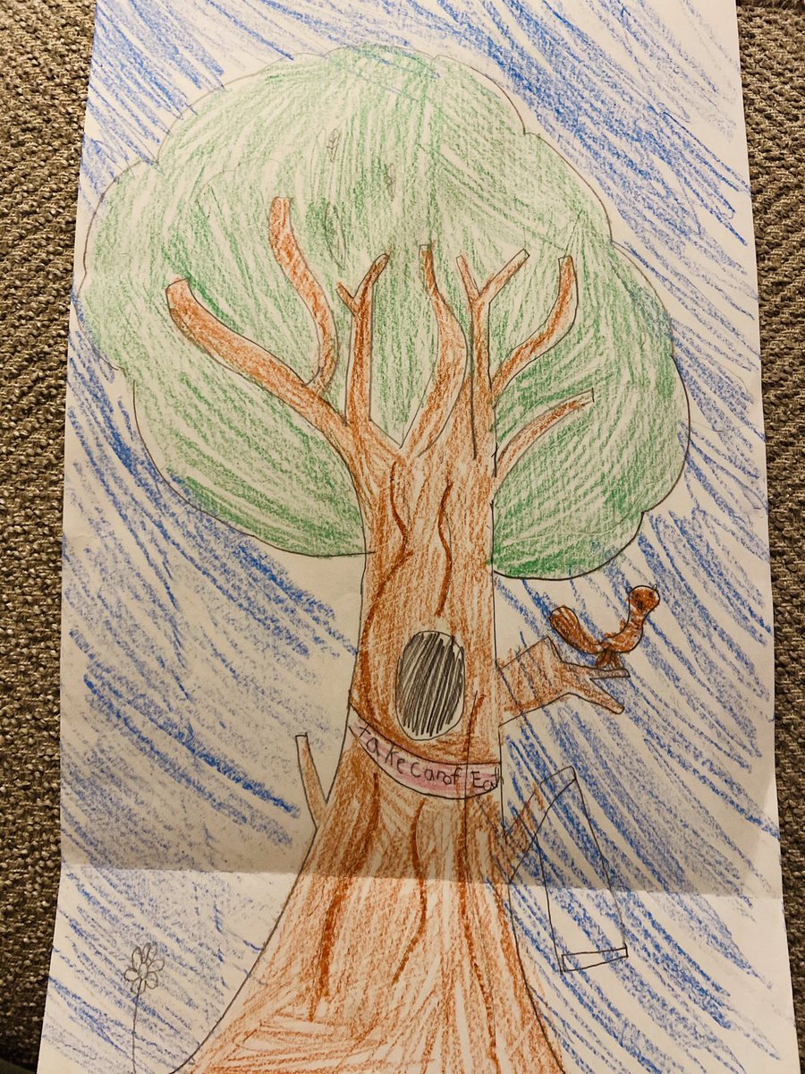 Some more awesome Zane North Earth Day artwork.  #collsart <a href="/Colls_ZaneNorth/">Mr. Santo</a>