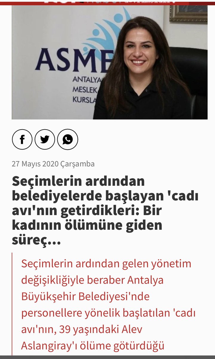 5393-49 Tabi Sözleşmeli Memur Olarak Çalışırken Liyakatsiz Yaftası İle Ekmeğinden Edilen;

“Doktora” Sahibi Gencecik Bir Kadın Ölüme Sürüklendi!

Unutma! 

<a href="/mehmetozhaseki/">Mehmet Özhaseki</a> <a href="/vedatbilgn/">Vedat Bilgin</a> <a href="/mehmedmus/">Dr. Mehmet Muş</a> <a href="/turanbulent/">Bülent TURAN</a> <a href="/AvOzlemZengin/">Av. Özlem Zengin 🇹🇷</a> <a href="/_aliyalcin_/">Ali YALÇIN</a> <a href="/Leventusl/">🇹🇷Levent USLU</a> 

#MemurunSözleşmelisiOlmaz
