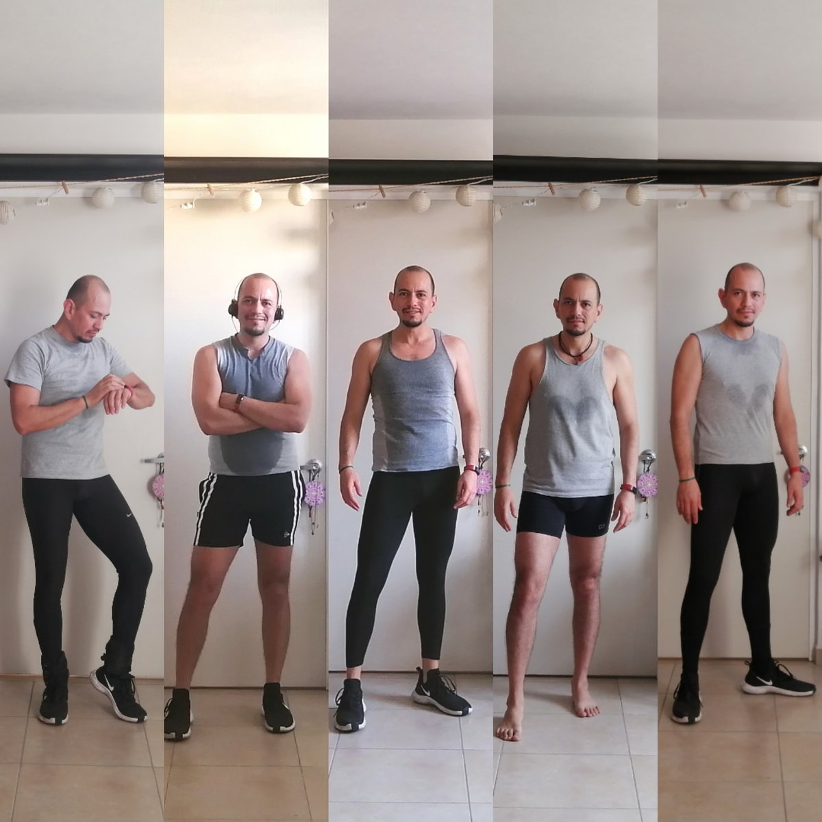 BertoMarquez's tweet photo. Otra semana exitosa de entrenamiento victorioso y perrón. En está ocasión se triunfó en #gris
#entrenaberto #bertoro #hiits #gymencasa #pies #piesdehombre#menthong #thong #jockstrap #meggins #lycramen #likra #licras  #manfeet#piesdescalzos #utthitahastapadangusthasana https://t.co/Agc4RnLZ5y