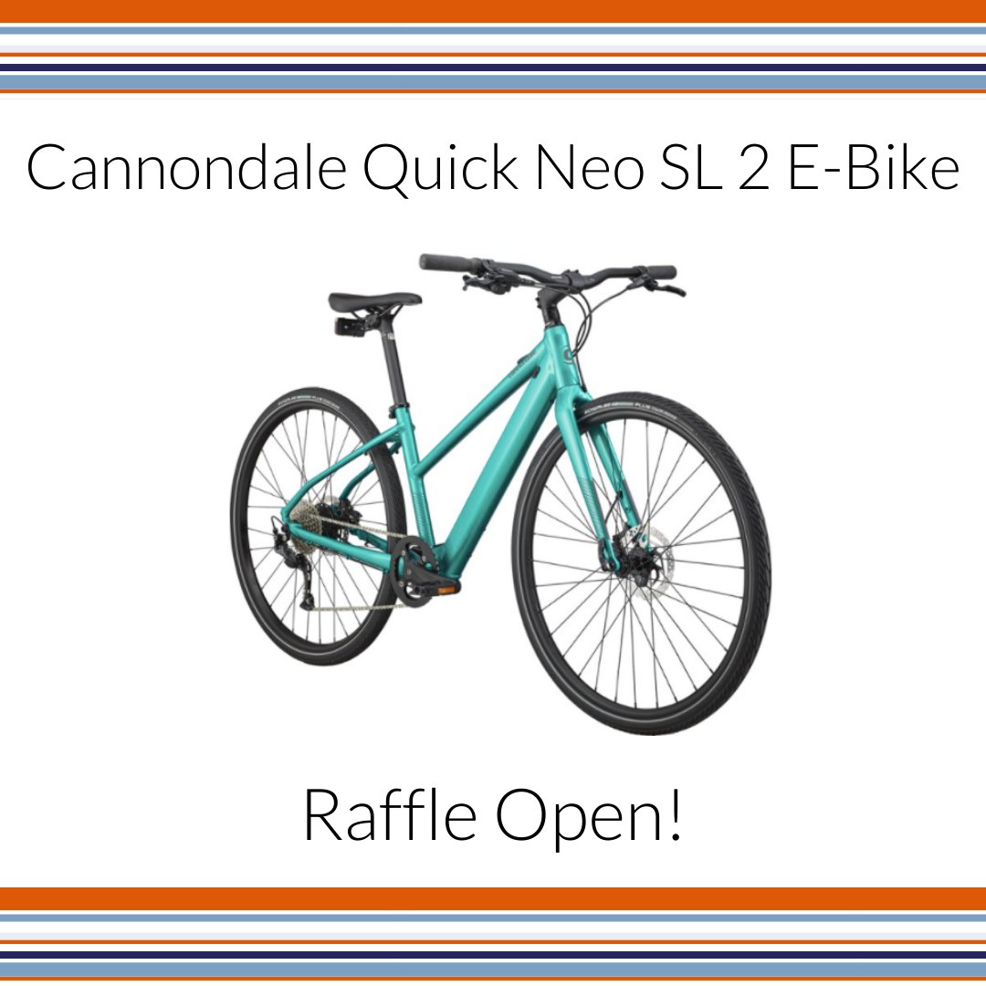 Today's raffle spotlight is this Cannondale electric bike! Remember - the purchase of any raffle ticket or financial aid sponsorship will get you entry into the Celebration Concert on May 16! Check out sas2021.givesmart.com for raffle tickets and sponsorship opportunities.