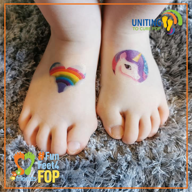 FOPFriends's tweet photo. Unicorn toes #FunFeet4FOP Learn more about FOP https://t.co/He3fe2Z4Gr https://t.co/2S0p0fLMCE