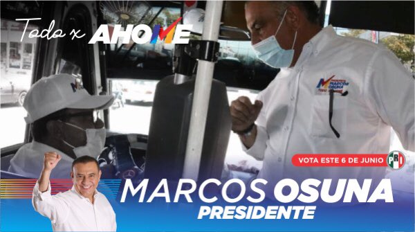 Para lograr el servicio de transporte público que Ahome merece estoy convencido que vamos a encontrar una solución integral que responda a las necesidades de todos los usuarios, empleados y concesionarios ¡Trabajando juntos lo vamos a lograr! #UnidosVamosAGanar #TodoXAhome