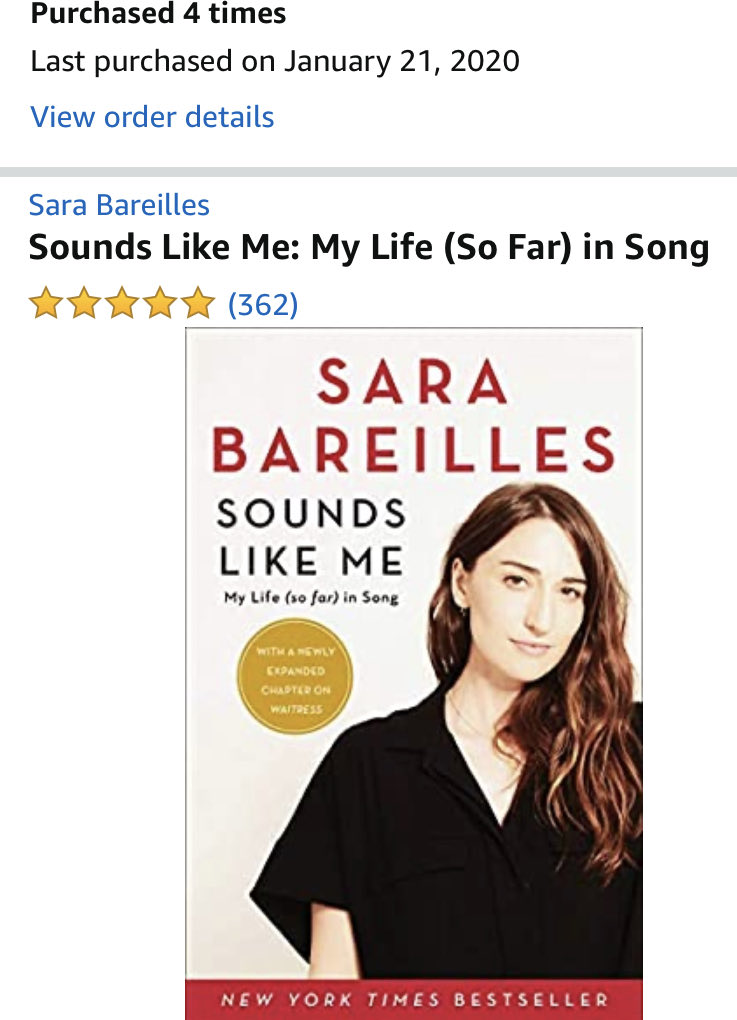 DrDinaGohar's tweet photo. Agreed!
I’d just add that memoirs make great #bibliotherapy too😊
Clients w/#anxiety&amp; #depression LOVED @SaraBareilles’#SoundsLikeMe, which even got some teens to finally start journaling 
&amp; write letters to themselves after #BeautifulGirl💙https://t.co/uow376nlh8 #WorldBookDay https://t.co/F7pMdDtgRG