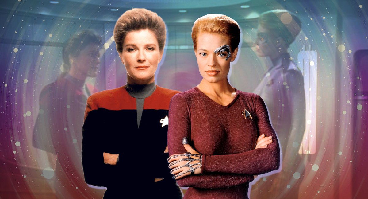 aliencupcakes's tweet photo. My fave #startrekwomen ❤️

also... Voyager is the best Star Trek in my humble opinion #StarTrek https://t.co/eOOrab4ZPO