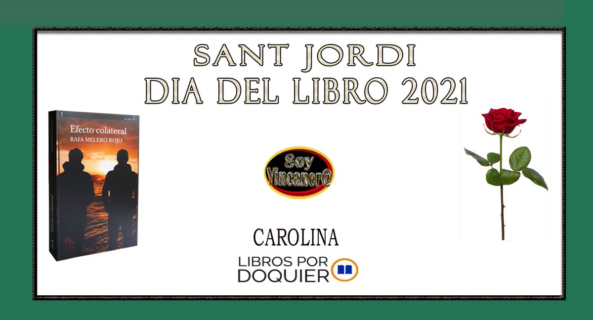 Librosxdoquier's tweet photo. #EfectoColateral, de @melero_rafa y publicada por @AlrevesEditor fue un libro que me encantó y en breve os cuento más detalles en pero es mi recomendación para hoy #SantJordi y el #DíaDelLibro. 
#SoyYincanera @Ana_Kayena @detintaenvena https://t.co/Mhl8tGfJOa