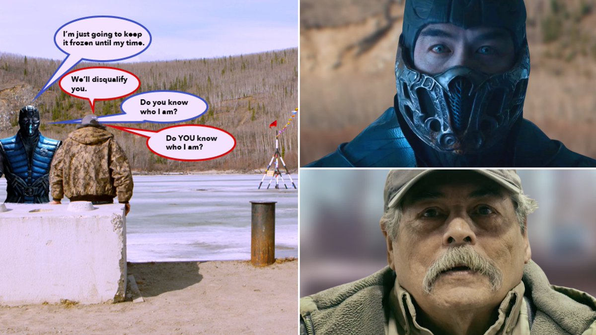 ClassicTheMovie's tweet photo. Anyone else feel a chill in the air? ❄️

Which "Subzero" movie will you be watching this weekend?

Dennis urges you to choose wisely. 🚩

#Dennis #SubZero #ClassicDocumentary #NenanaIceClassic #StayInWithFDM https://t.co/4WJ7bQSfQy