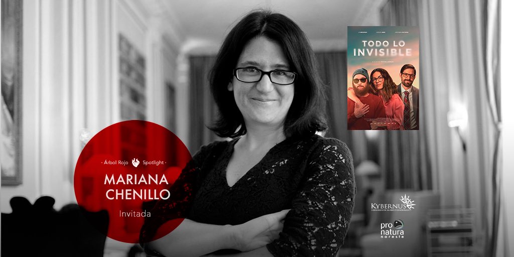 Árbol Rojo (@_arbolrojocine) on Twitter photo Después de haberse presentado con éxito el año pasado en el <a href="/FICM/">Morelia Film Fest</a>, esta semana se estrena en salas comerciales "Todo lo invisible" la más reciente producción de <a href="/Marianachenillo/">Mariana Chenillo</a>, con quien platicaremos sobre esta cinta, sus motivaciones, ideas y su carrera en el cine mexicano.✨ Después de haberse presentado con éxito el año pasado en el <a href="/FICM/">Morelia Film Fest</a>, esta semana se estrena en salas comerciales "Todo lo invisible" la más reciente producción de <a href="/Marianachenillo/">Mariana Chenillo</a>, con quien platicaremos sobre esta cinta, sus motivaciones, ideas y su carrera en el cine mexicano.✨