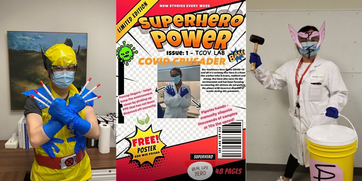 Dynacare's tweet image. #TBT to seven days of creativity, collaboration and physically distanced fun at #LabWeek2021! Thank you to our Dynacare #HealthcareHeroes and to the medical laboratory professionals all around the world for the important work you do each and every day. #MedLabThx