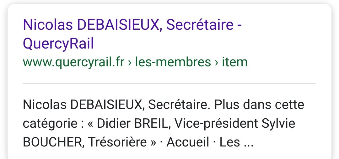 Il est également secrétaire de l'association Quercy rail qui faisait circuler un train touristique entre Cahors et Capdenac.Il a donc quelques connaissances au niveau ferroviaire.