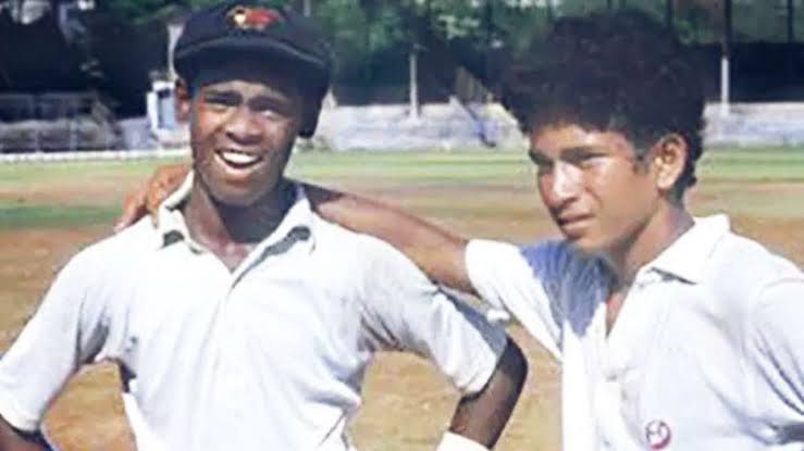 Sachin was involved in an unbroken 664-run partnership in a Lord Harris Shield inter-school game against St. Xavier's High School in 1988 with his friend and teammate Vinod Kambli, who would also go on to represent India.