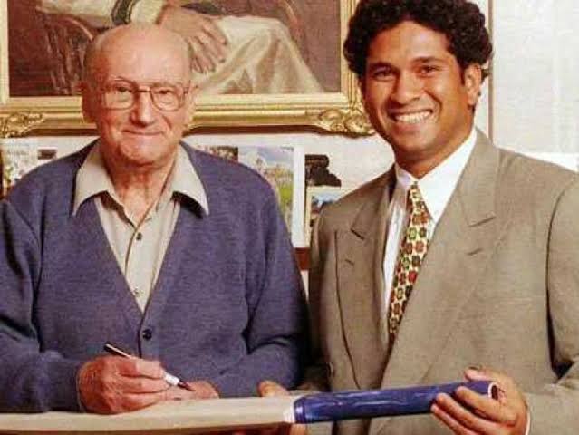 Sachin continued performing well in Test cricket in 2001 and 2002, with some pivotal performances with both bat and ball.In this period, in the third Test match against England in 2002, Sachin scored his 30th Test century to surpass Bradman's haul, in his 99th Test match