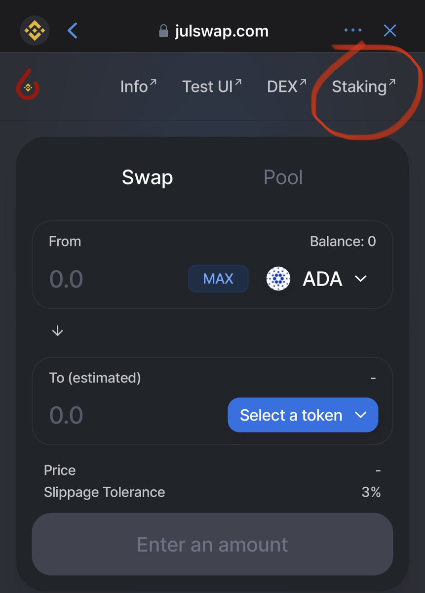 HOW CAN I STAKE?On an exchange that supports staking, you’ll usually see an option for staking in the Menu. Check the Screenshots below.