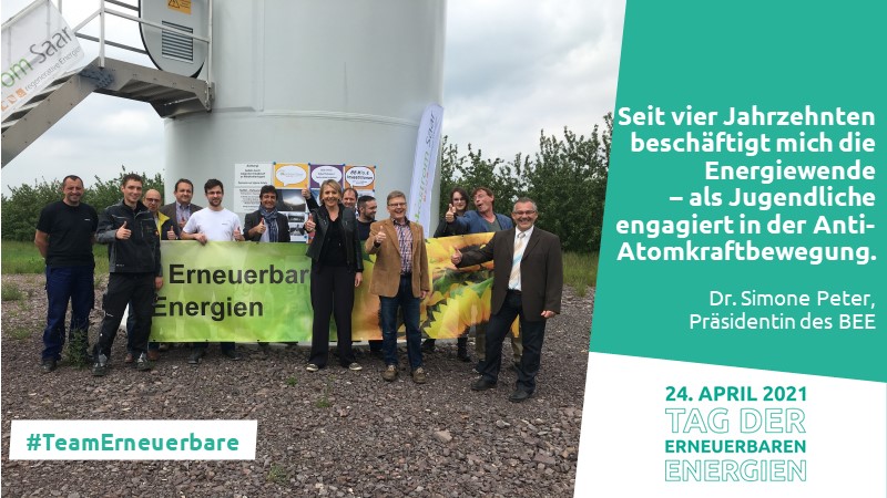bEEmerkenswert's tweet image. Das Engagement von @peter_simone für das #TeamErneuerbare begann schon früh. Seit 2018 ist sie nun Präsidentin des BEE und setzt sich mit viel Herzblut für die Erneuerbaren Energien ein. 
#TeamErneuerbare #TagDerErneuerbaren