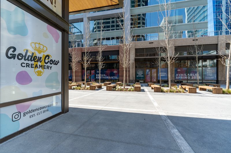 Your midday ice cream fix is just steps away at Ally Charlotte Center. <a href="/goldencowCLT/">goldencowcreamery</a> is just one of the many dining destinations coming to the new community. 

#AllyCharlotteCenter