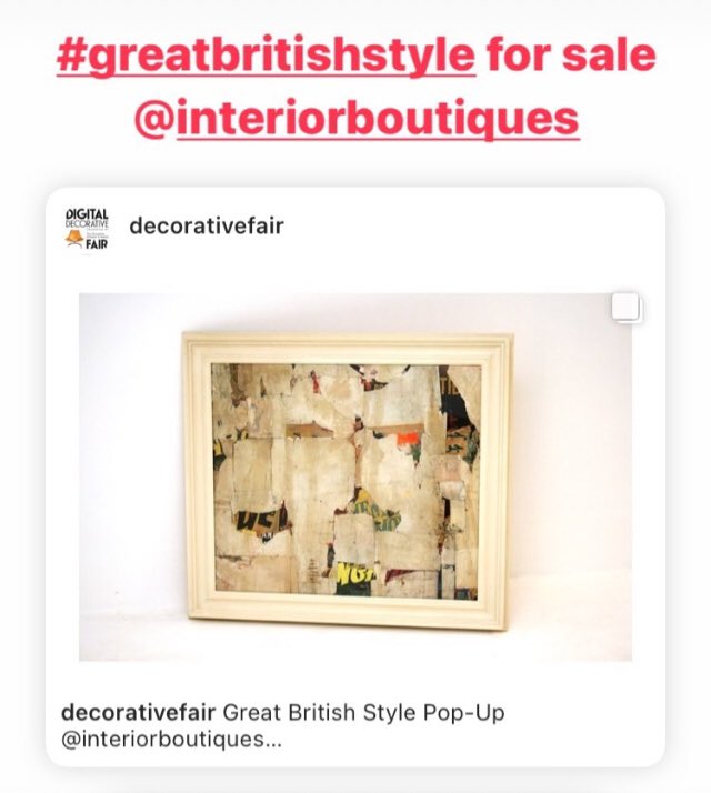 Interior Boutiques (@interboutiques) on Twitter photo Checkout “Great British” Pop Up all details on the website Decorativefair.com #greatbritishstyle #digitaldecorative #thedecorativefair <a href="/decorativefair/">The Decorative Fair</a> #interiorboutiques #HuwGriffith #Art #Antiques #MidCentury #Interiors #Design #InteriorDesign Visit InteriorBoutiques.com Checkout “Great British” Pop Up all details on the website Decorativefair.com #greatbritishstyle #digitaldecorative #thedecorativefair <a href="/decorativefair/">The Decorative Fair</a> #interiorboutiques #HuwGriffith #Art #Antiques #MidCentury #Interiors #Design #InteriorDesign Visit InteriorBoutiques.com