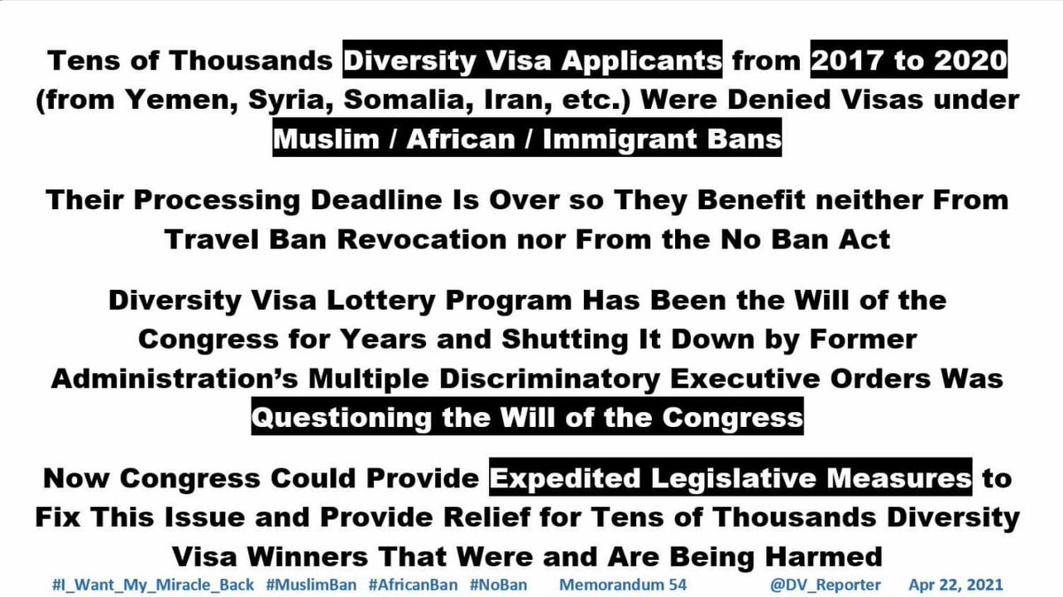 behrooz2021's tweet photo. @jabdi #MuslimBan a Stain on the US National Conscience,
How Will That Be Cleaned without Considering Diversity Visa Cases #DV(2017_2020) Denied under #pp9645?
@ACLU
@NILC
@ADC
@MuslimAdvocates
@rashidatlaib
@manaro_77
@aayoub
@Ckuck
@IlhanMN
#AfricanBan
@potus
@vp
@flotus https://t.co/UAgHlvIesF