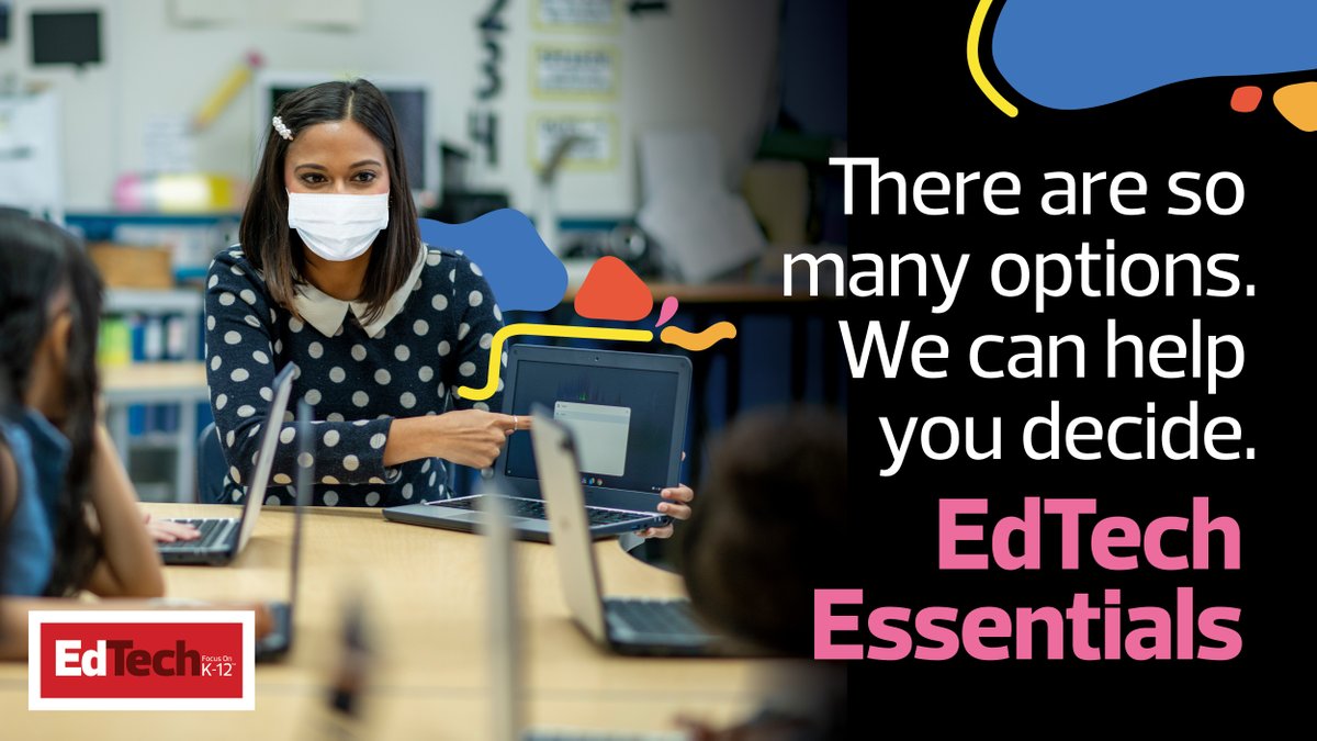 EdTech_K12's tweet photo. We went to the source and got opinions from experts and educators on the best technology for #K12 schools, so you don’t have to feel overwhelmed to meet the needs of your #students. https://t.co/GYnmE3ofUY https://t.co/SNjPgnLded