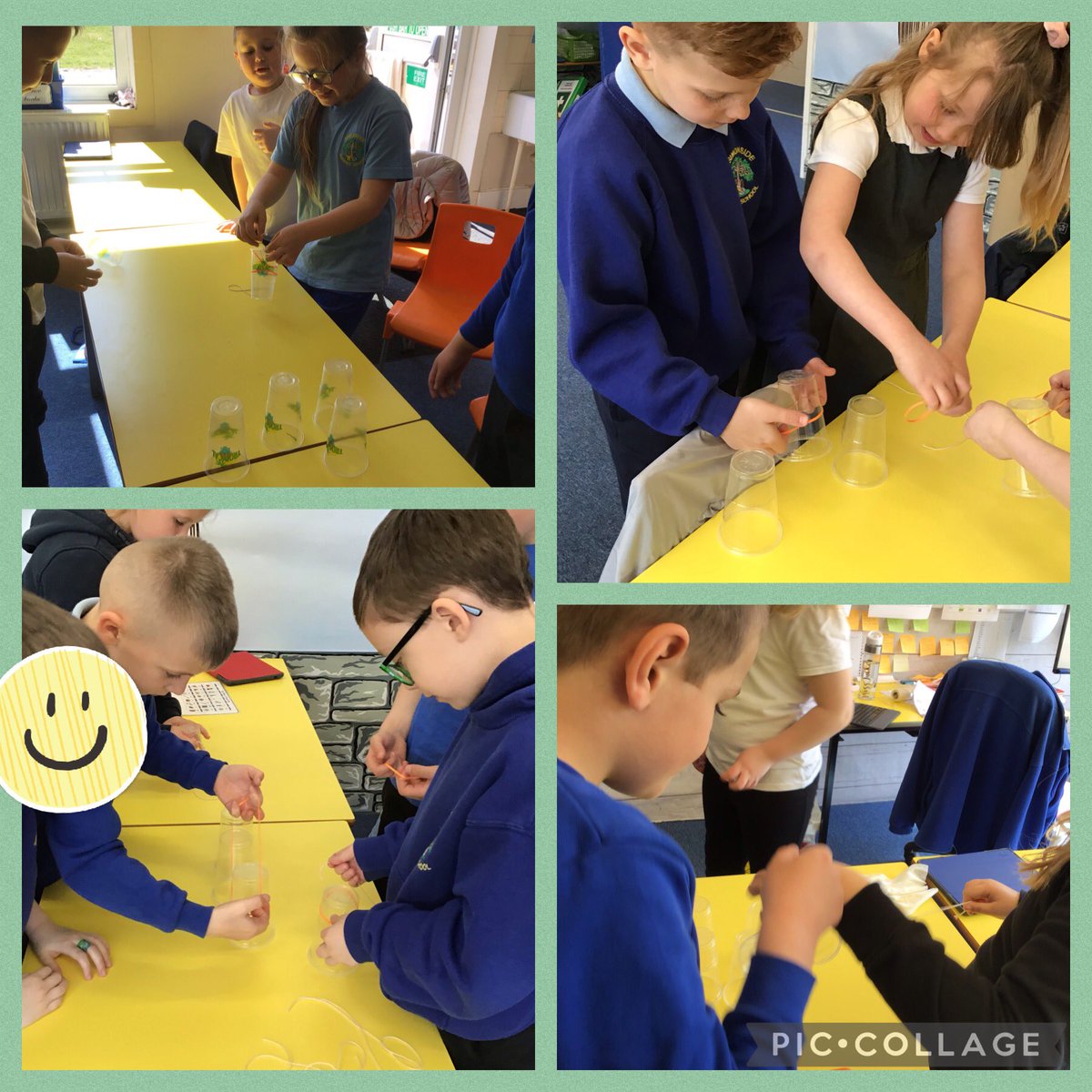As our new topic question is ‘Does a struggle make us stronger?’, we took part in lots of team activities such as this ‘No Hands Cup Stacking Challenge’! Using only string and elastic bands, our communication and problem solving skills were put to the test! @simonsideschool