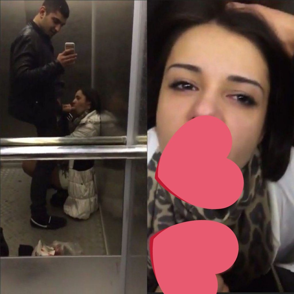 Türk Pro İfşa on Twitter Asansörde tanımadığı kıza Sakso çektirip