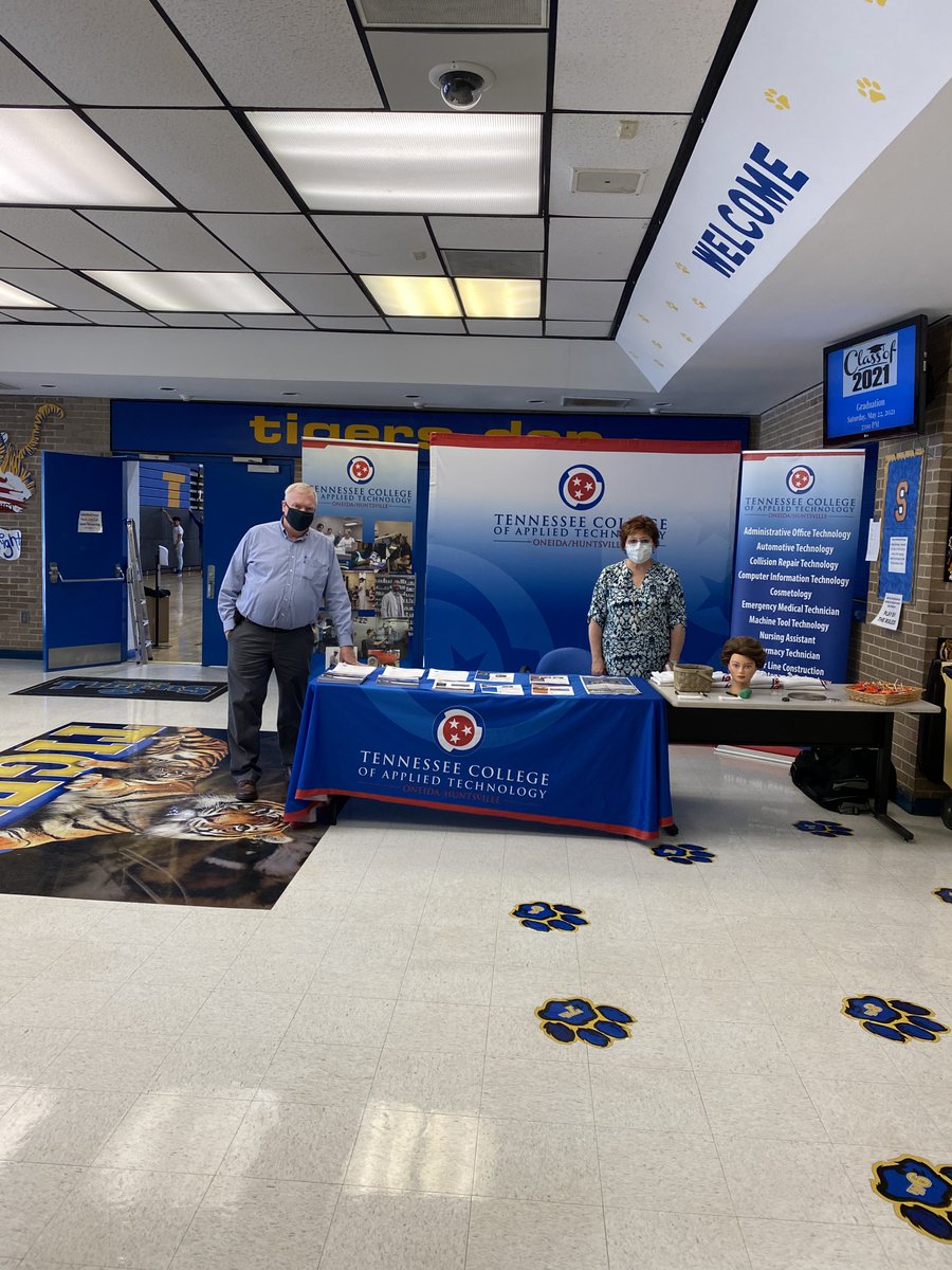 TCATOneida's tweet image. Our Student Services staff have been traveling much of the week to meet with our nearby high school students. From sweets and T-Shirt drawings to Dual Enrollment Opportunities and Scholarship Applications, both students and staff had a great time and gained some knowledge as well