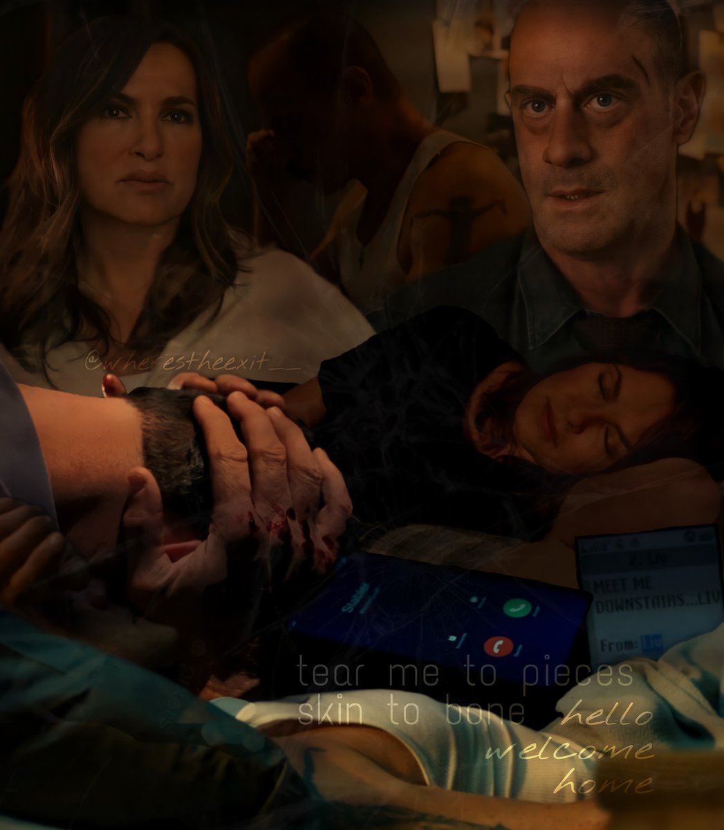 wherestheexit__'s tweet image. reposting because typo 😂😇

#elliotlovesolivia #SVU #OC #SVUxOC #organizedcrime #EO
#Bensler @Mariska @Chris_Meloni