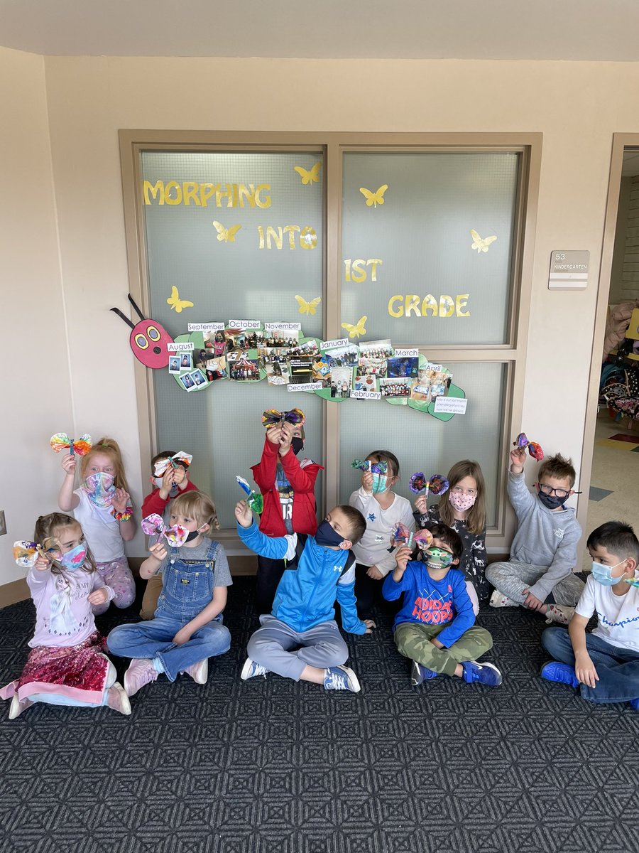 MsHamsKindies's tweet photo. If you’ve ever planned with me, you know I can’t stand the word “cute” in anything kindergarten! It negates all our hard work! BUT, choosing our favorite memories of our learning was so fun when we’re tasked with something cute for the fun run! 🦋 #oneflagstone #almostfirsties https://t.co/AvIWN4OpDV