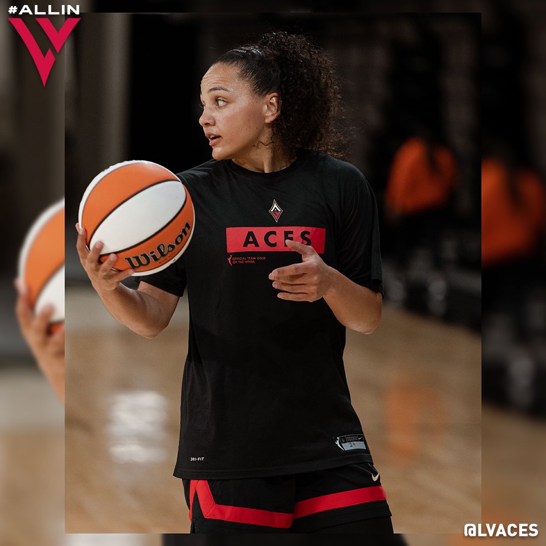 Las Vegas Aces on X: #AcesAbroad Update 🌍🏀 @DestinySlocum24