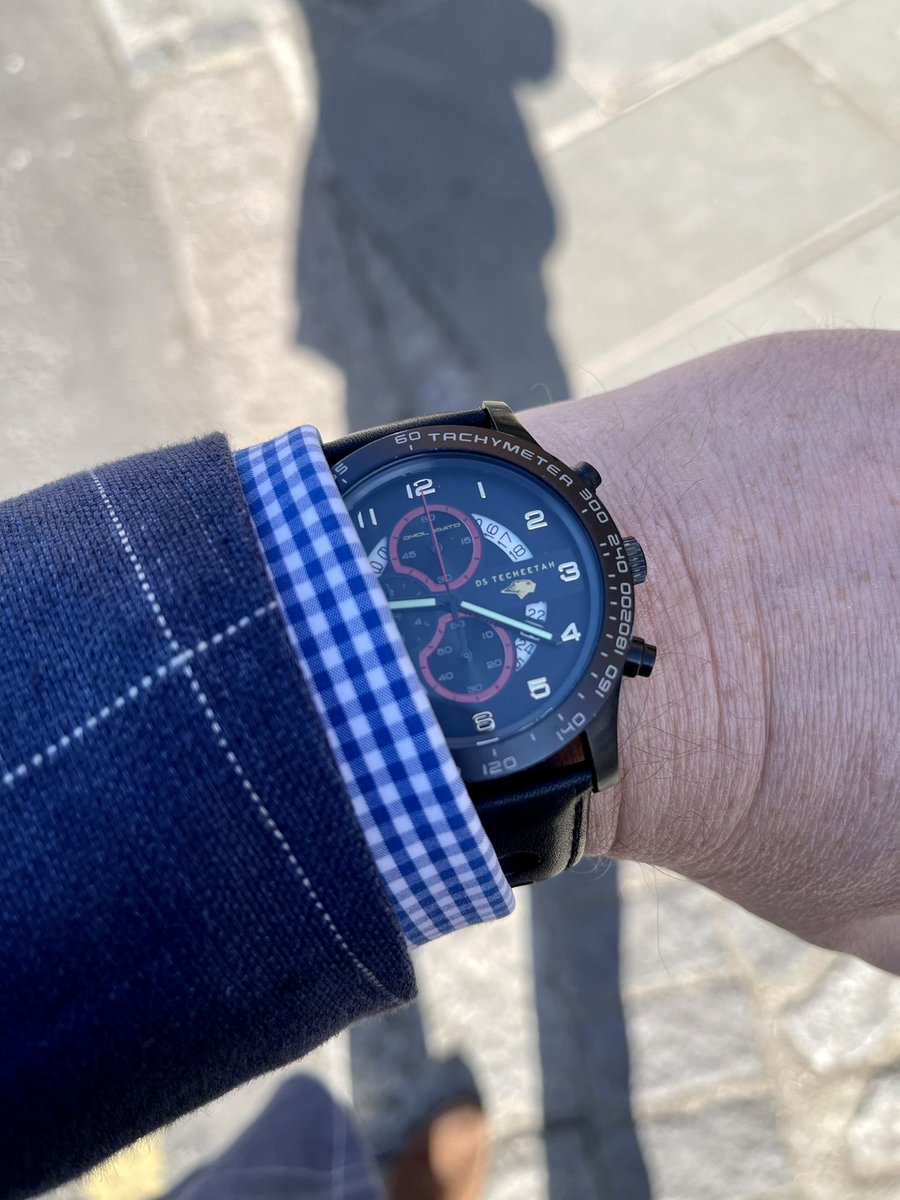 Road2Adventures's tweet photo. Wore my @OmologatoOro DS Techeetah today for the first time in ages.

Love the Formula E influenced design &amp; still think it was one of the most affordable watches I’ve ever bought.

Visit https://t.co/6ayzUeGBqb to see the full range.

#omologatowatches #dstecheetah #formulae https://t.co/cEyOkIHT1B