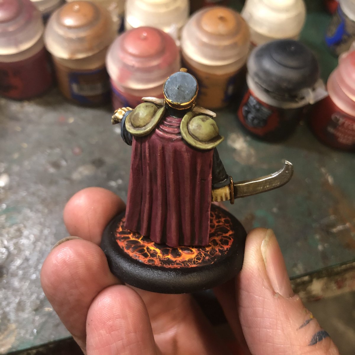 dr_monkeyface's tweet photo. My last Mutant Chronicles ‘mini’. These boys are chunky but fun to paint. 

#paintingminiatures #mutantchronicles #mutantchronicleswarzone https://t.co/qgGzCwYYCB