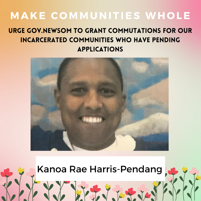 svdebug's tweet photo. Rae Harris, a transgender survivor &amp; incarcerated certified mediator has served over 20 yrs for 2 LWOP sentences. Trans ppl face pervasive discrimination &amp; extreme sentencing w/the criminal legal system. @GavinNewsom grant #ClemencyNow for Rae in #MakingCommunitiesWhole https://t.co/OvEsxzyK72