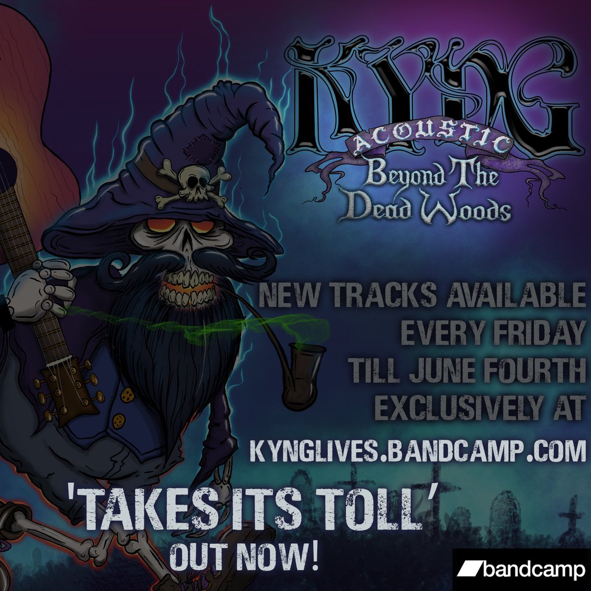 Kyngband's tweet photo. Link in bio 
“This song makes more sense to me now, than it did when I first wrote it.” 
-Eddie Veliz
#BeyondTheDeadWoods #KYNGlives #KYNG #KYNGband https://t.co/7pD1T2Dsin
