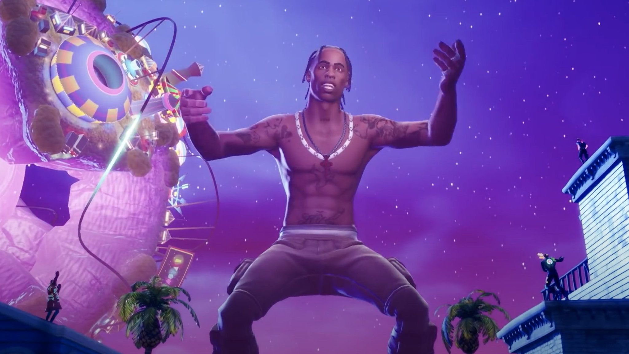 Happy birthday Travis Scott event 