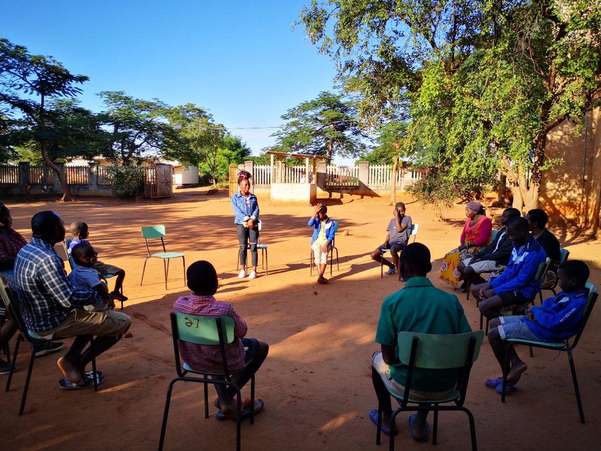 ProtectMw's tweet photo. We are back this year..our main focus is on Mental Health awareness..our motto still remains #breakingthesilence..one of our volunteers @thatgirlfifi93 visited Tigawane trust foundation in Balaka.. It's productive to feed positivity in children and they grow with it https://t.co/rFRrKmozQm