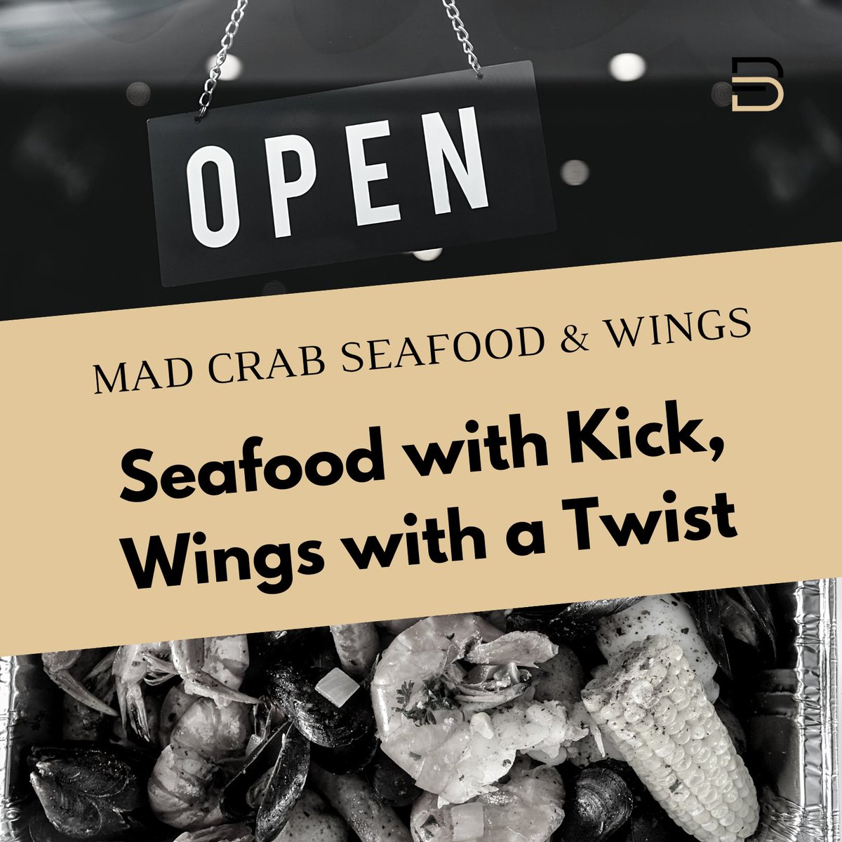 BLKDirectory's tweet photo. Located in Orlando, this seafood and wings restaurant @madcrabseafood is run by Molene George, who's passionate about making delicious, high-quality seafood and wings, which were available and affordable to everyone! https://t.co/8olsnssI05