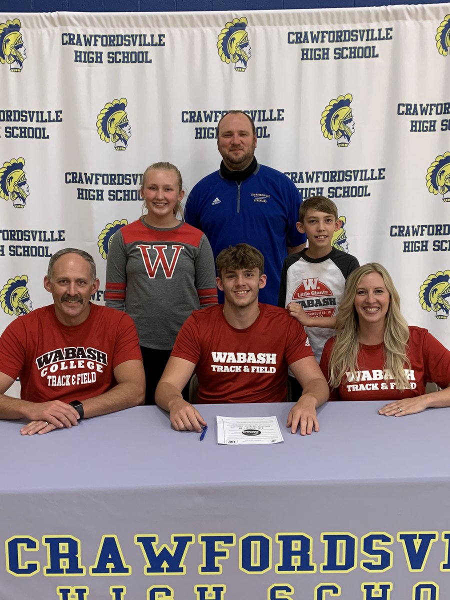 CvilleAD's tweet image. Another week and another commitment to Wabash College athletics.  Congrats to Nate Schroeter who will continue his track and field career next year for the Little Giants.