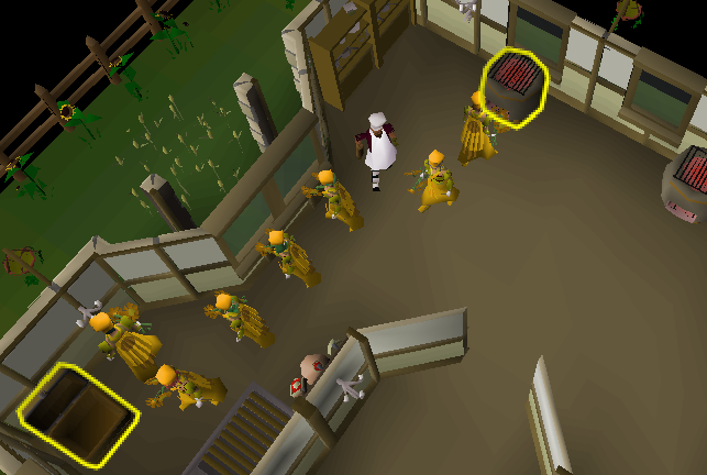 caught this bot farm at w302 hosidious with weird mustard colored outfits <a href="/SirPugger/">SirPugger</a>