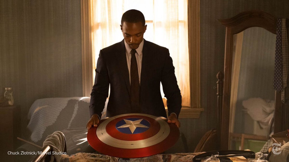 The success of the first season of “The Falcon and the Winter Soldier" — the finale premiered today — "can be seen as part of a wave of Black superheroes that have conquered our screens and comic book pages in recent years," writes  @vvchambers.  https://nyti.ms/32OJTfn 