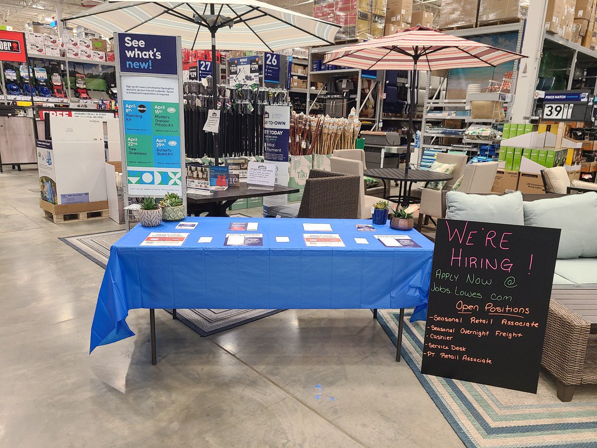 Bel air MD is looking for great associates!  We are ready to hire!!!@GotoLowes <a href="/Ingram5Curtis/">Curtis Ingram</a>