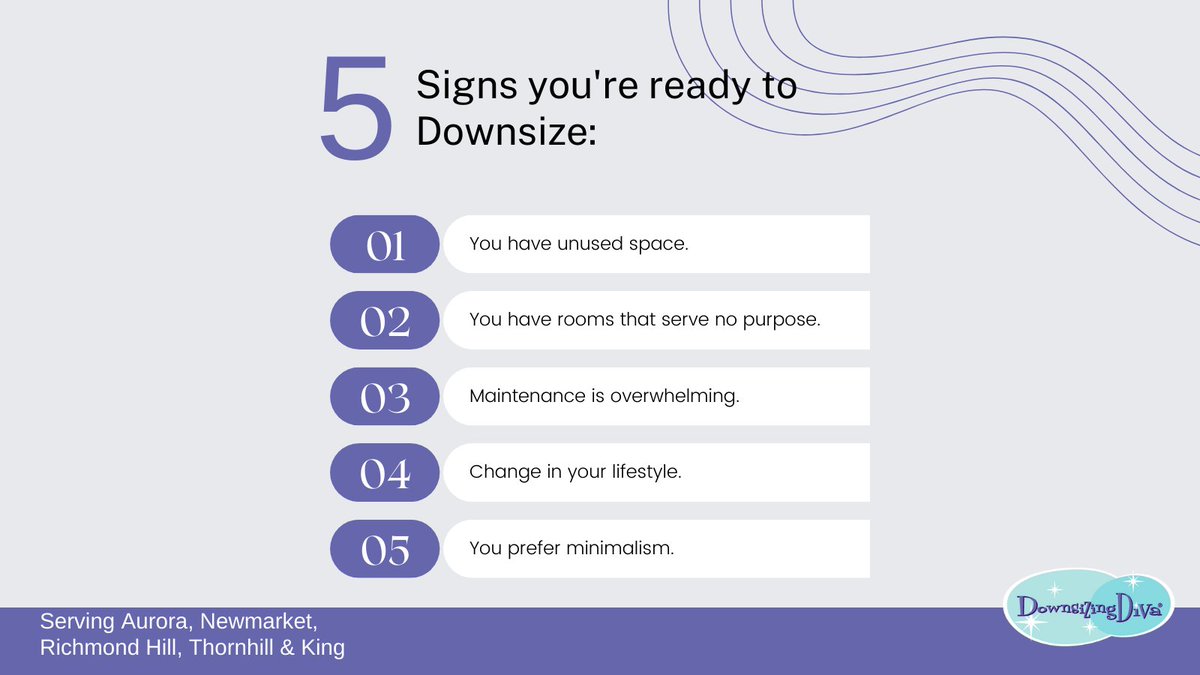 DivaYorkWest's tweet photo. There is no right time to downsize if you're ready!

 #downsizingseniors #downsizingmanager #movingseniors #seniormovemanager  #NASMM #downsizingforseniors #Aurora #Newmarket #RichmondHill #Thornhill #declutter #seniorsmatter #seniors https://t.co/IUD8cPNtvH