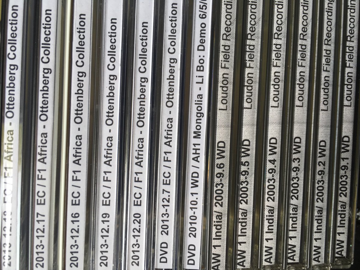 Keep sending those @uwethnoarchives requests! I’ll do my best to keep filling them via the remote garage-chives nerve center #Ethnomusicology #Archives #Remote #uwlibraries