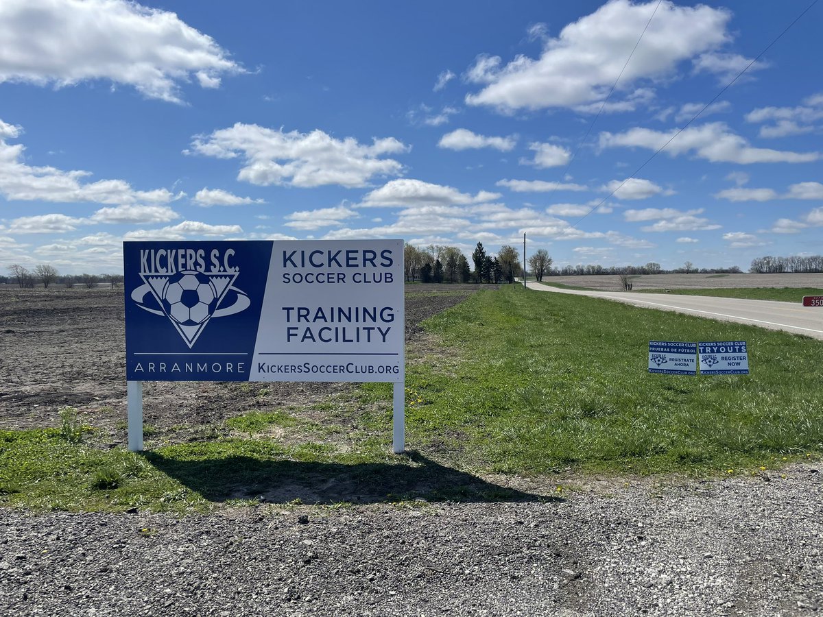 KickersSC's tweet image. 📍New Location Alert📍

If you live in the Oswego-Plainfield area you may have noticed our new sign off of Stewart Rd near Woolley Rd in Oswego. 

We are proud to have partnered up with @arranmorefarmandpoloclub this year to create another amazing training site!