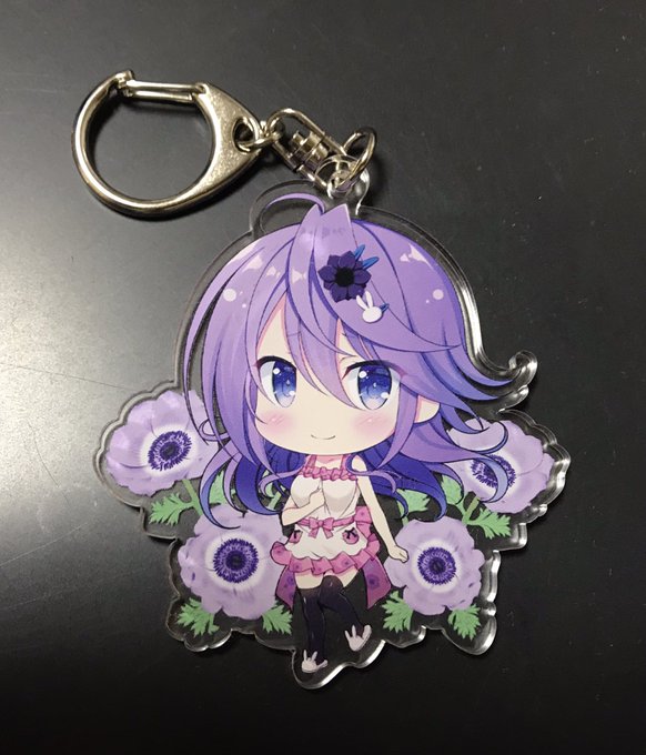 アクキーの写真あげ忘れてました
かわいく仕上げていただけました☺️ 