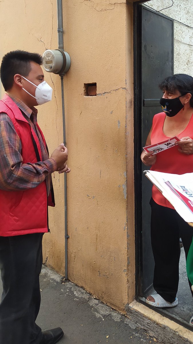 JesusCarrillo05's tweet photo. El día de hoy, regresamos en la colonia Nonoalco, en ella encontramos a muchas vecinas y vecinos que con interés, nos comentan, ¡Buscan cambiar de rumbo nuestra alcaldía!
Siempre escuchándote, porque #TuVozCuenta!
Este 06 de junio, con todas las medidas sanitarias, sal y #VotaPRI https://t.co/TQEogT5Zrg
