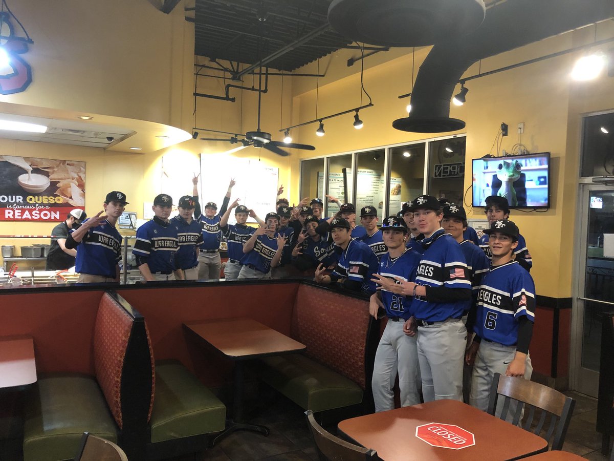 South Forsyth High School Baseball (@sofonation) on Twitter photo When the boys play super hard and lock up a playoff spot against a super tough, very good North Forsyth squad... the boys earn <a href="/Moes_HQ/">Moe's Southwest Grill</a> !! Congrats men, playoff baseball!! <a href="/ldubillson/">Laura Wilson</a> <a href="/KeithGravitt/">SFHS Athletics</a> <a href="/ForsythSports/">FCN Sports</a> When the boys play super hard and lock up a playoff spot against a super tough, very good North Forsyth squad... the boys earn <a href="/Moes_HQ/">Moe's Southwest Grill</a> !! Congrats men, playoff baseball!! <a href="/ldubillson/">Laura Wilson</a> <a href="/KeithGravitt/">SFHS Athletics</a> <a href="/ForsythSports/">FCN Sports</a>
