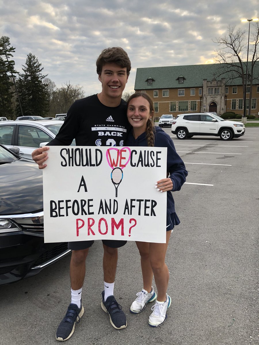 Zack Nondorf would ‘love’ to take Emma Ashley to pre/after prom❤️🎾