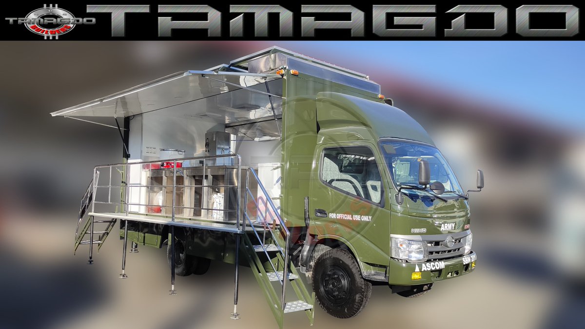 tamagdo's tweet photo. MOBILE Field Kitchen built by tamagdo builders,#truckbodybuilders,#truck,#tamagdobuilders,#philippines https://t.co/iMEiOmj7FP