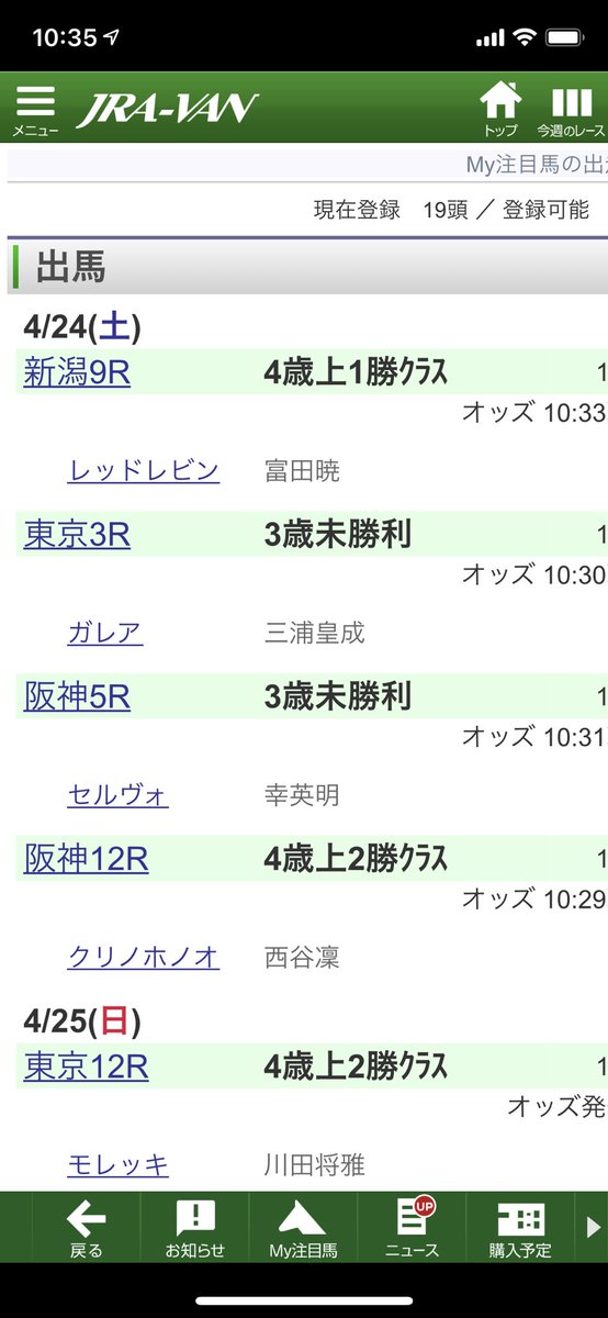 土曜日はこんな感じで行きたいと思います。