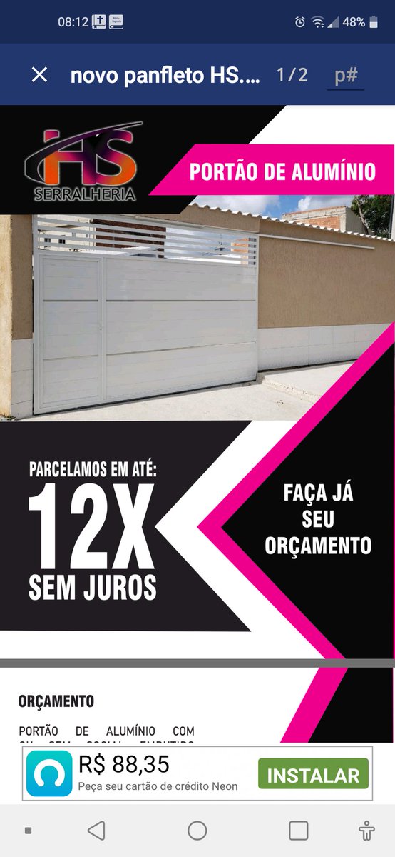 OLVBARROS's tweet image. Nossa especialidade faça seu orçamento 21-972425869