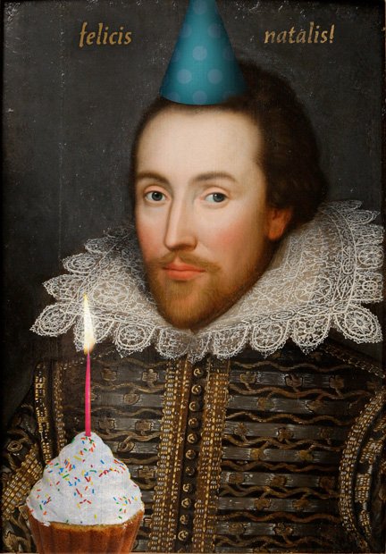 Happy 457th Birthday to the Bard!