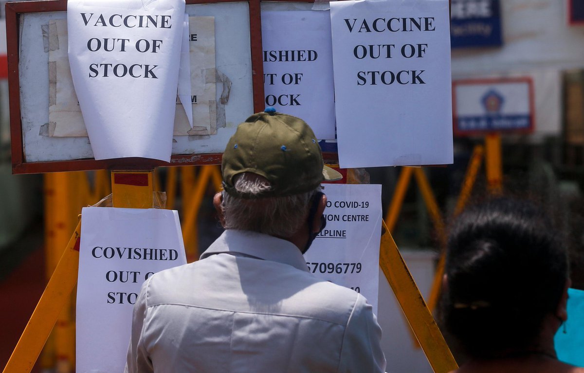There’s vaccine shortages everywhere